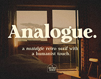 Analogue - Humanist Retro Serif