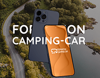 UI/UX website + app | Campingcar, RV