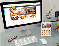 Webdesign partytalir.cz - catering e-shop
