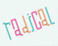 Radical: a modular typeface