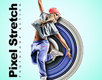 Pixel Stretch - Photoshop Action
