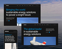 Vestas — corporate website redesign