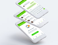 UX/UI Mobile App against cancer