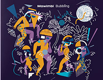 Mawimbi - Bubbling → Vinyl cover