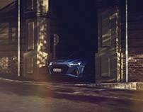Full-CGI Street Scene Audi RS6