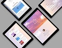 E-Book Website UI/UX Design & Development