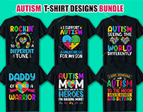 This is My New Autism T Shirt Design Bundle.