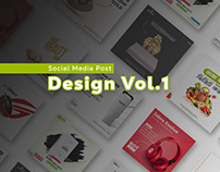 Social Media Post Design Vol.1
