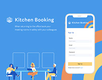 Kitchen booking: a management app for office meetings