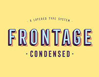 Frontage Condensed Typeface