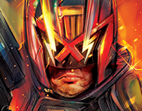 OFFICIAL DREDD STEELCASE- LIONSGATE-VECTOR