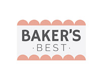 Baker's Best Cakes Branding+Responsive Website