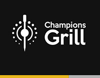 Champions Grill | Identidade Visual &Materiais Diversos
