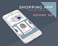 Shopping App | Experience With Adobe XD