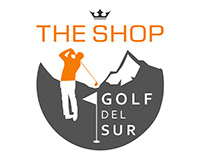 The Shop logo design