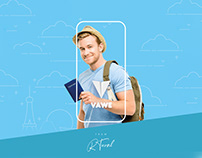 Vawe App ( vacation week ) UI Design