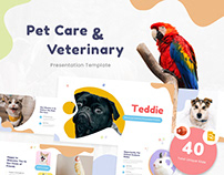Teddie Pet Care & Veterinary Presentation Template
