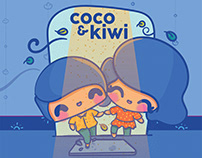 Quirky Couple Kawaii Nouveau Illustrations