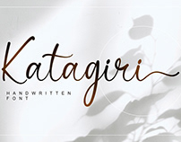 Katagiri Handwritten Font
