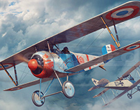 Nieuport 17 Zigomar - Eduard Model Accessories boxart