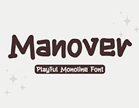Manover Display Font