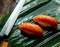 Sushi Central Menu Photoshoot