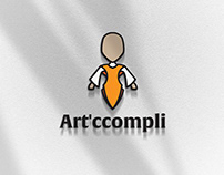 Art'ccompli - Logo Design for Art Accompli