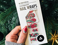 Scratch Nail Wrap: Holiday Collection '22