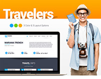 Traveler Website Design