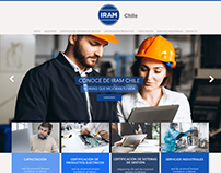 Diseño Sitio Web IRAM Chile