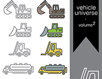 Vehicle universe Volume 2 free icon set
