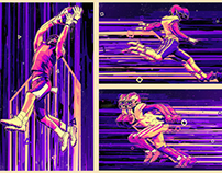 Dynamic Sport Illustrations