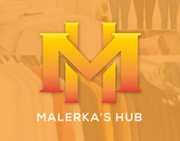 Malerka's Hub Logo & Digital Artwork
