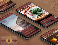 ROMAN PIZZA POINT - Restaurant app UI Design