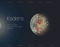 Planet Kadetra Beautiful and Abstract.
