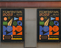Film festival poster design