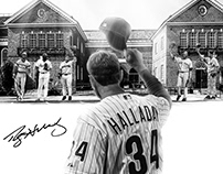 Roy Halladay Hall of Fame Graphic