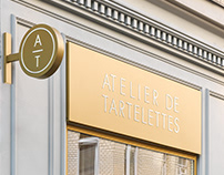 Branding and packaging for Atelier de Tartelettes