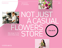 Fleur de lis — E-Commerce Web Design