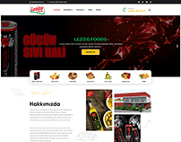 Leziza Foods Company Web Design