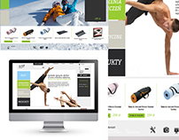 On-line store/ sports equipment