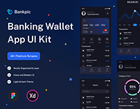 Banking App UI Kit Design - Bankpic
