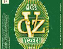 VCZECH Beer Bottle Label