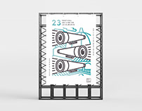 23 Festival de Cine de La Almunia | Poster Design