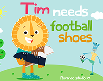 Tim needs football shoes