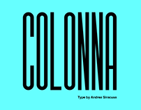Colonna - Free Condensed Display Font