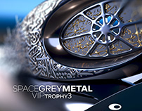 Space Grey Metal VIP Trophy -MOTF