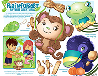 Rainforest Plush Toy Concept