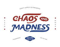 FREE | Chaos and Madness Hand-drawn Font