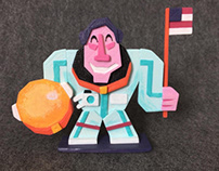 Astronaut 3d print Sculpture